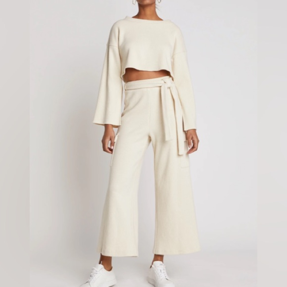 Knit two piece set